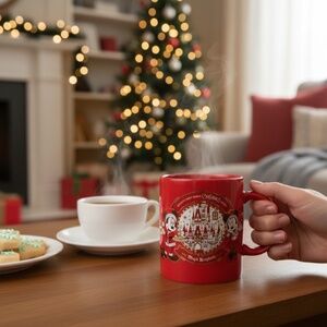 🎄 Disney Parks – Mickey’s Very Merry Christmas Party 2025 Mug ☕️
